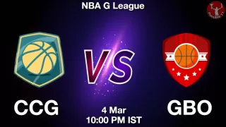 CCG vs GBO Matcch Previews