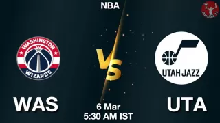 WAS vs UTA NBA Match Previews