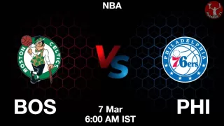 BOS vs PHI NBA Match Previews