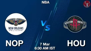 NOP vs HOU NBA Match Previews