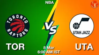 TOR vs UTA NBA Match Previews