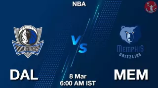 DAL vs MEM NBA Match Previews