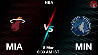 MIA vs MIN NBA Match Previews