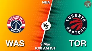 WAS vs TOR NBA Match Previews