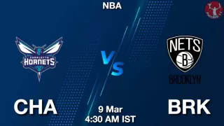 CHA vs BRK NBA Match Previews