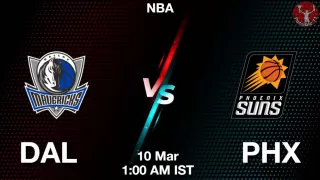 DAL vs PHX NBA Match Previews
