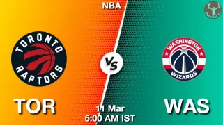 TOR vs WAS NBA Match Previews