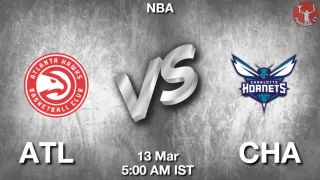 ATL vs CHA NBA Match Previews