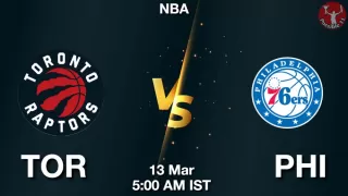 TOR vs PHI NBA Match Previews