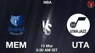 MEM vs UTA NBA Match Previews