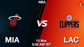 MIA vs LAC NBA Match Previews