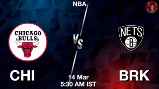 CHI vs BRK NBA Match Previews