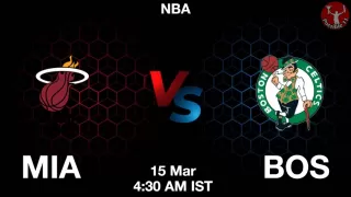 MIA vs BOS NBA Match Previews
