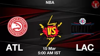 ATL vs LAC NBA Match Previews