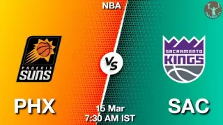PHX vs SAC NBA Match Previews