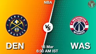 DEN vs WAS NBA Match Previews