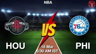 HOU vs PHI NBA Match Previews