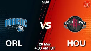 ORL vs HOU NBA Match Previews