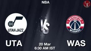 UTA vs WAS NBA Match Previews