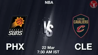 PHX vs CLE NBA Match Previews