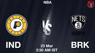 IND vs BRK NBA Match Previews