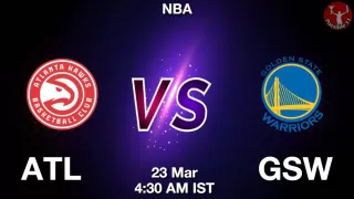ATL vs GSW NBA Match Previews