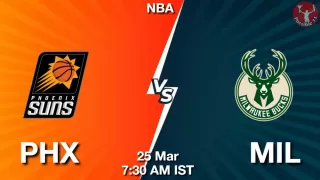 PHX vs MIL NBA Match Previews