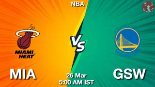 MIA vs GSW NBA Match Previews