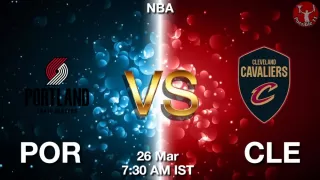 POR vs CLE NBA Match Previews