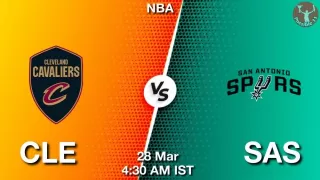 CLE vs SAS NBA Match Previews