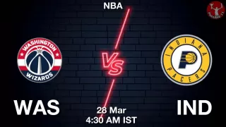 WAS vs IND NBA Match Previews