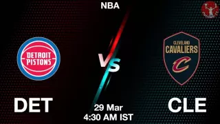DET vs CLE NBA Match Previews