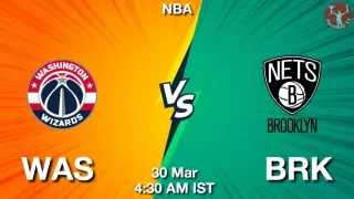 WAS vs BRK NBA Match Previews