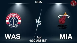 WAS vs MIA NBA Match Previews