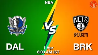 DAL vs BRK NBA Match Previews