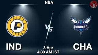 IND vs CHA NBA Match Previews