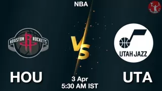 HOU vs UTA NBA Match Previews