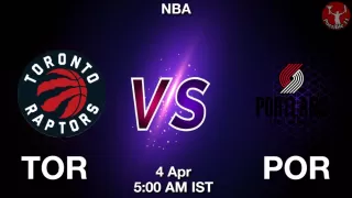 TOR vs POR NBA Match Previews