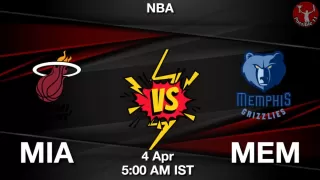 MIA vs MEM NBA Match Previews