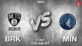 BRK vs MIN NBA Match Previews