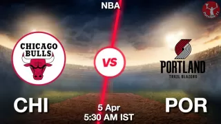 CHI vs POR NBA Match Previews