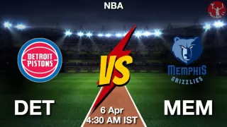 DET vs MEM NBA Match Previews