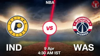 IND vs WAS NBA Match Previews