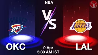 OKC vs LAL NBA Match Previews
