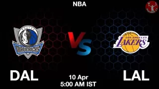 DAL vs LAL Matcch Previews