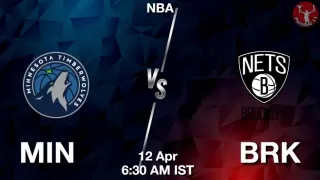 MIN vs BRK NBA Match Previews