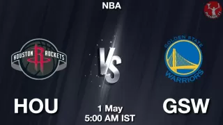 HOU vs GSW NBA Match Previews