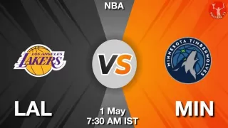 LAL vs MIN NBA Match Previews