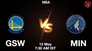 GSW vs MIN NBA Match Previews