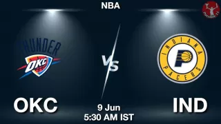 OKC vs IND NBA Match Previews